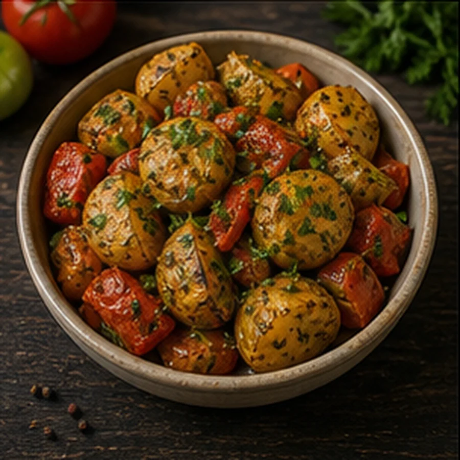 Mexican-style potatoes